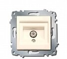 Zena без рамки крем. розетка спутниковая ABB 609-010300-280