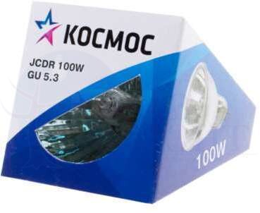 Лампа галогенная JCDR 100Вт GU5.3 220В Космос LKsmJCDR220V100W КОСМОС LKsmJCDR220V100W