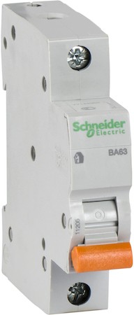 Автомат 1P 25А Домовой (4.5 кА, C) Schneider Electric 11205