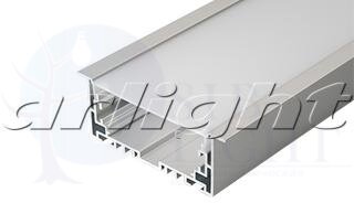 Профиль с экраном S2-LINIA94-F-2500 ANOD+OPAL Arlight 021178