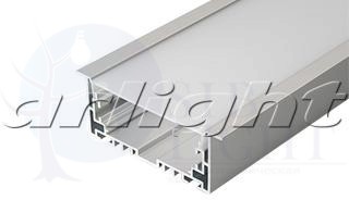 Профиль с экраном S2-LINIA94-F-2500 ANOD+OPAL Arlight 021178