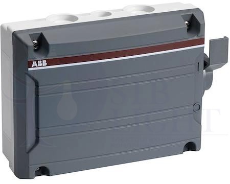 Выкл в боксе упр сбоку 6р 40А IP65 BW640 TPN ABB 2CMA142410R1000