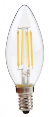 led-candle clear 5w 4000 k e14