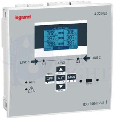 Legrand Контроллер АВР (для управления 2 аппаратами) с доп. функциями Legrand 422682