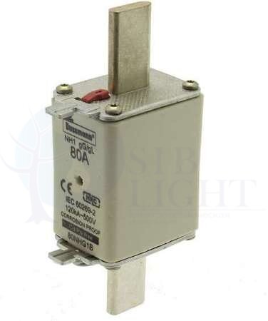 Предохранитель NH 125A 500В gG 1 двойная индикация, 125NHG1B EATON 125NHG1B