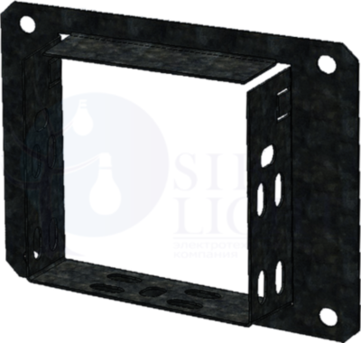 Соединительный фланец 80х200 HDZ IEK CLP1CF-080-200-M-HDZ
