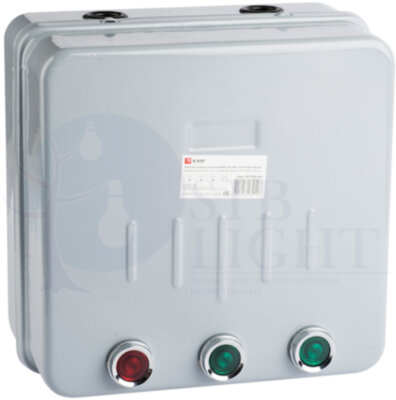 Пускатель в корпусе реверсивный КМЭ 50А 400В с РТЭ IP44 EKF PROxima EKF ctrp-r-50-400v-rev