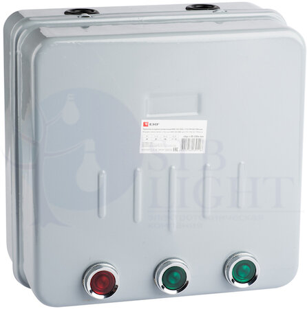 Пускатель в корпусе реверсивный КМЭ 50А 400В с РТЭ IP44 EKF PROxima EKF ctrp-r-50-400v-rev