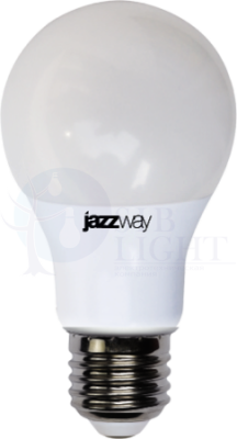 Лампа светодиодная (LED) «груша» d60мм E27 180  10Вт 220-240В матовая нейтральная холодно-белая 5000К Jazzway 1033727