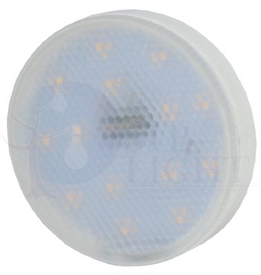 Лампа светодиодная LED 12Вт GX 2700К GX53 тёплый таблетка ERA Б0020596