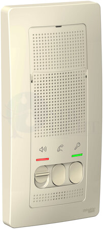 Переговорное устройство Blanca (25 В/30 Ом, 3xAAA, о/у, молочное) Schneider Electric BLNDA000012