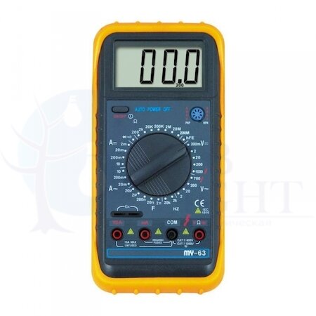 Мультиметр цифровой Professional MY63 ИЭК IEK TMD-5S-063