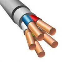 Кабель медный силовой NYM 5х4 мм кв. Nexans