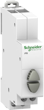 КНОПКА УПРАВЛЕНИЯ iPB СЕРАЯ/СЕРАЯ 1НО/1НО Schneider Electric A9E18035