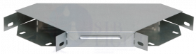 Поворот на 90град 50х100 RAL 9016 (глянец) IEK