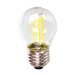 Лампа светодиодная LED-ШАР-deco 5W 230V E27 450Lm прозрачная IN HOME