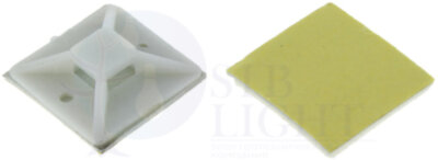 Площадка самоклеящаяся (40х40мм.) белая (100шт.) PROxima EKF plc-40x40
