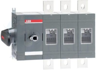 Рубильник OT800ES03K до 800А 3-полюсный бок. управление (в сборе) ABB 1SCA022860R2750