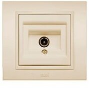 Zena крем. розетка TV концевая ABB 500-010300-273