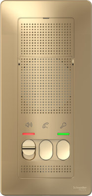 Переговорное устройство Blanca (25 В/30 Ом, 3xAAA, о/у, титан) Schneider Electric BLNDA000014