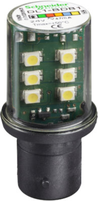 СВЕТОДИОДН. КЛАСТЕР 24В БЕЛЫЙ Schneider Electric DL1BDB1
