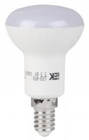 Лампа светодиодная R50 рефлектор 5,5Вт 420Лм 230В 4000К E14 IEK