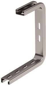 Легкая консоль потолочная DS основание 150 мм, нержавеющая DKC ДКС BBA3015INOX