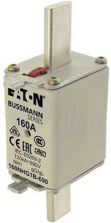 Предохранитель NH 160A 500В gG 1 двойная индикация, 160NHG1B EATON 160NHG1B