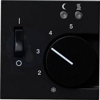Крышка для терморегулятора System55 (датчик, антрацит) Gira 149428