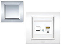 Zena сер. розетка TV прох. ABB 500-011000-272