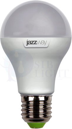 Лампа светодиодная (LED) «груша» d60мм E27 180  12Вт 220-240В матовая нейтральная холодно-белая 5000К Jazzway 1033734