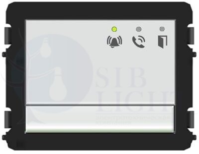Абонентское устройстводио модуль c клавишами 1/2, белый ABB M251022A-W