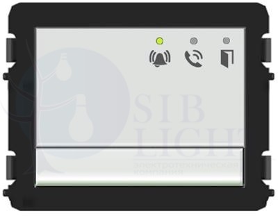 Абонентское устройстводио модуль c клавишами 1/2, белый ABB M251022A-W