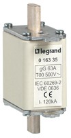 Legrand Плавкая вставка gG 125А с/и,разм.00 Legrand 016350
