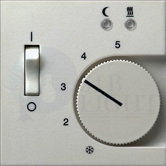Крышка для терморегулятора System55 (датчик, белая глянцевая) Gira 149403