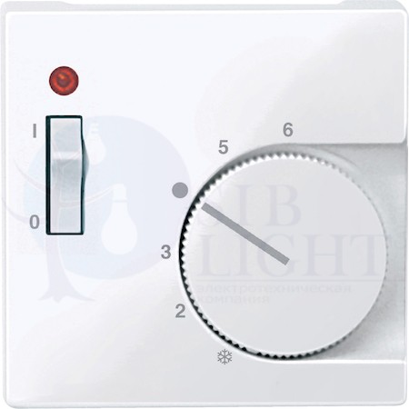 MERTEN ЦЕНТР. ПЛАТА МЕХАНИЗМА ТЕРМОРЕГУЛЯТОРА с выкл., АКТ. БЕЛЫЙ Schneider Electric MTN534825