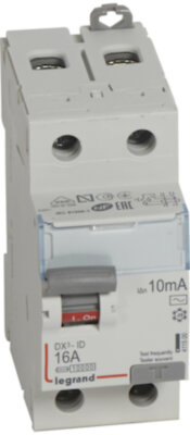 Выключатель дифференциального тока 2P 16А 0.01А DX3 (тип AC) Legrand 411500