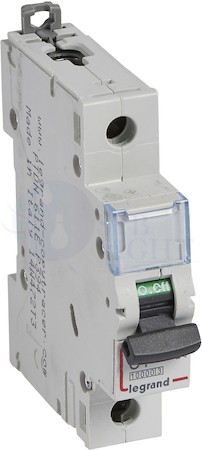 Автомат 1P 4А DX3 (16 кА, C) Legrand 409110