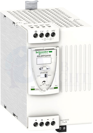 PHASEO БЛОК ПИТАНИЯ УНИВЕРСАЛ 1-ФАЗНЫЙ ~100..120В И ~200..500В/24В 10A Schneider Electric ABL8RPS24100