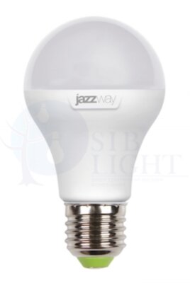 Лампа светодиодная (LED) «груша» d60мм E27 180  12Вт 220-240В матовая тепло-белая желтая 3000К Jazzway 1033703
