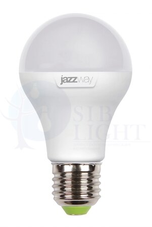 Лампа светодиодная (LED) «груша» d60мм E27 180  12Вт 220-240В матовая тепло-белая желтая 3000К Jazzway 1033703