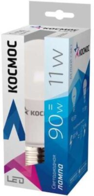 Лампа светодиодная LED A60 11Вт 220В E27 4500К Космос Lksm_LED11wA60E2745 КОСМОС Lksm_LED11wA60E2745