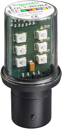 СВЕТОДИОДН. КЛАСТЕР 24В КРАСНЫЙ Schneider Electric DL1BDB4