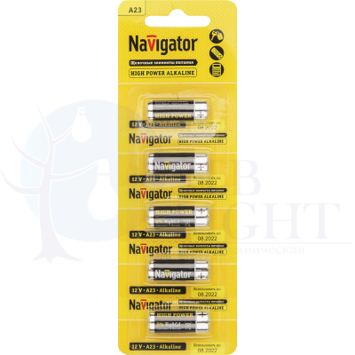 Батарейки серии NBT-NE (Щелочные высокой мощности) NBT-NE-A23-BP5