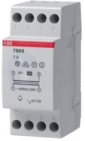 Трансформатор звонк.защ.кз TS 8/12SW ABB 2CSM081402R0811