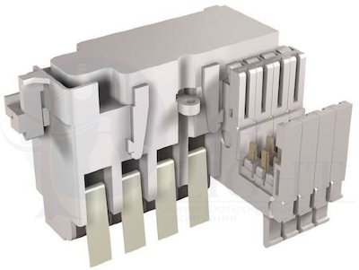 Контакты состояния выключателя AUX 2Q 400V + 2Q 24V E2.2...E6.2 ABB 1SDA073755R1