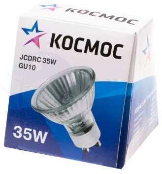 Лампа галогенная JCDRC 35Вт GU10 230В Космос LKsmJCDRC220V35W КОСМОС LKsmJCDRC220V35W