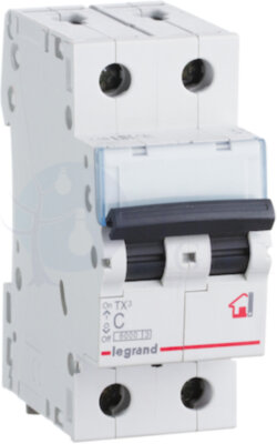Автомат 2P 6А TX3 (10 кА, C) Legrand 403927