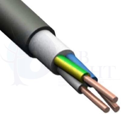 Кабель плоский ППГнг(A)-HF 3x1.5 (м) Элкаб КЗ 13178