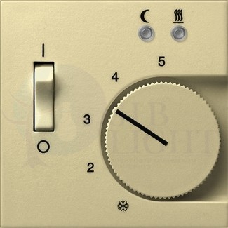 Крышка для терморегулятора System55 (датчик, кремовая глянцевая) Gira 149401